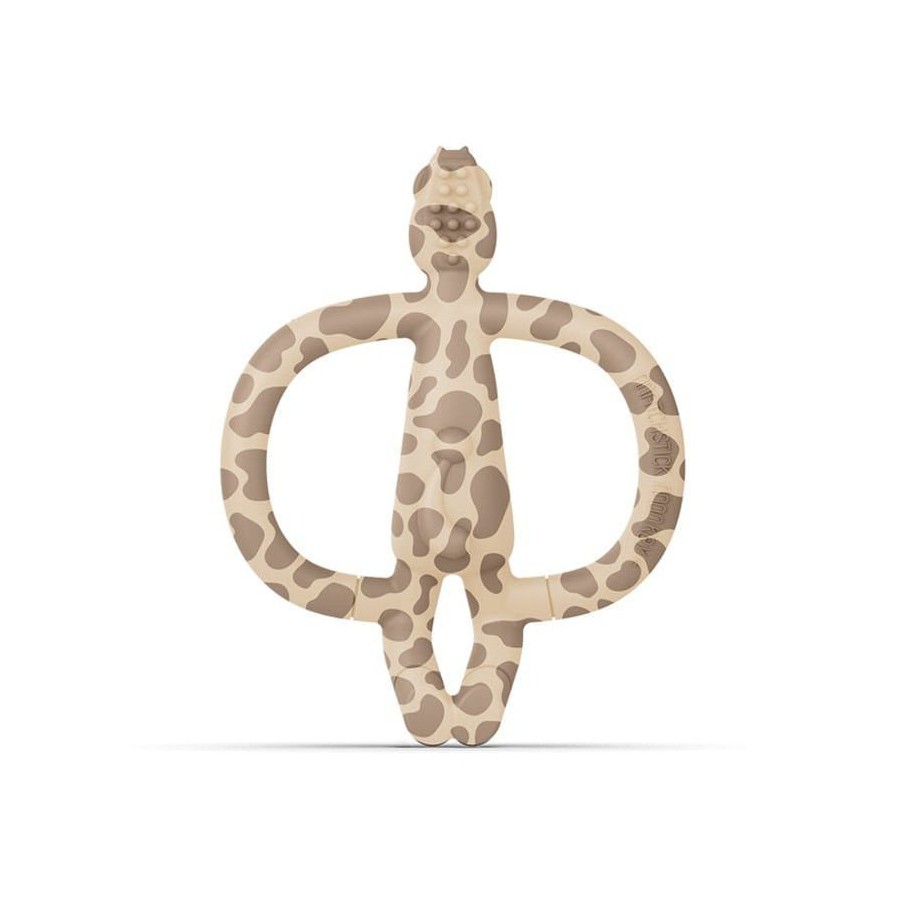 Matchstick Monkey Animals Giraffe Teether massage with a