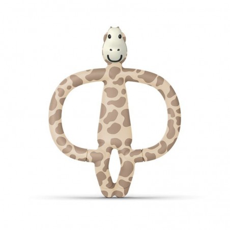 Matchstick Monkey Animals Giraffe Teether massage with a toothbrush