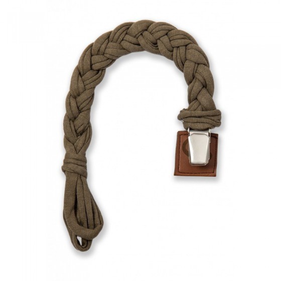Hi, Little One - Cotton braids hanging Pacifire Pacifier Holder