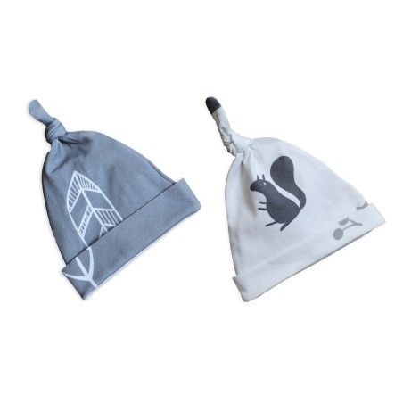 SLEEPEE CAP GNOLL 2-PACK ВАВЁРКІ/ПЯРЫ 2-4 МЕСЯЦЫ