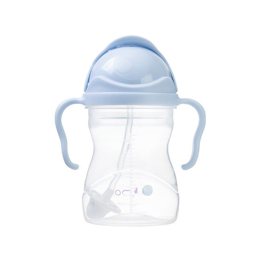 B.BOX FLES MET STRO 240ML GELATO BUBBLEGUM