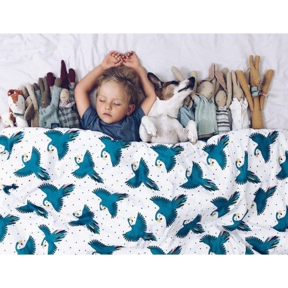La Millou Meleg Kocycy Minky - L - Unicorn Rainbow Knight Gray
