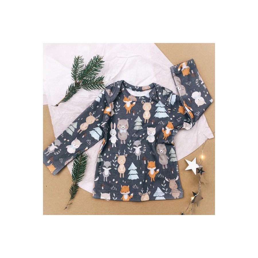 ColorStories - Blouse baby - Woodland Gray 68cm