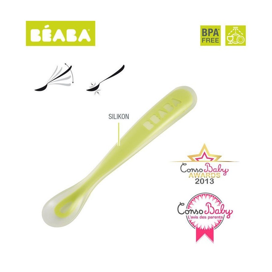 Beaba Spoon neon silicone 4m +