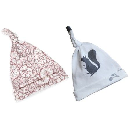 GORRO ENANO SLEEPEE 2-PACK ARDILLA/ROSA 0-2 MESES