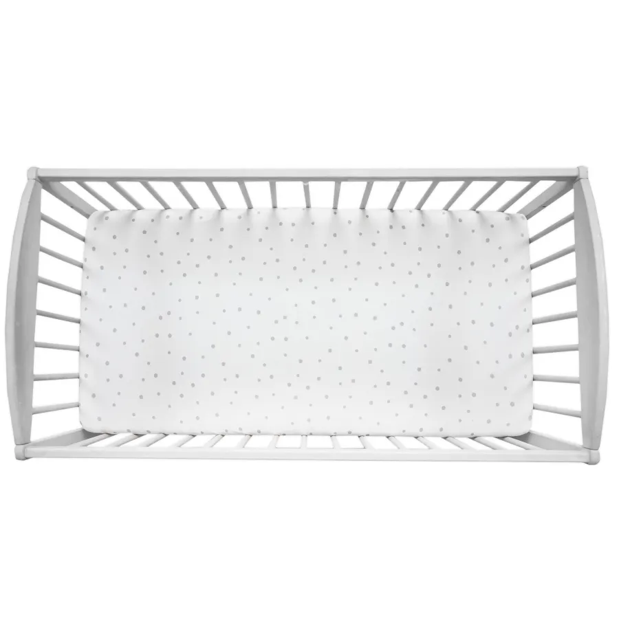 SLEEPEE SHEET FOR BEDS 140x70 cm EC CARE GRAY DOTS SLEEPEE SHEET FOR BEDS 140x70 cm EC CARE GRAY DOTS