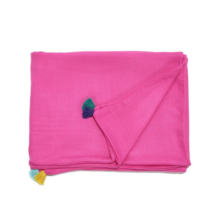 LA Millou muslin blanket FIRST TOUCH S AMARANT
