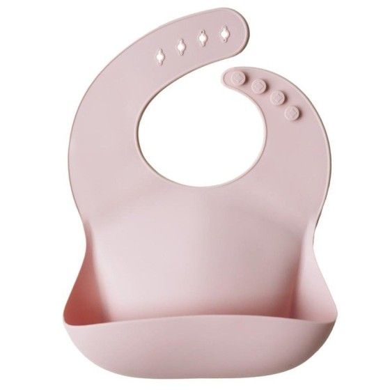 Mushie - śliniak silikonowy Blush - 7426999779117