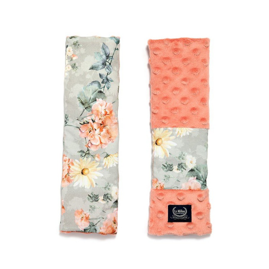 LA Millou SEATBELT SEAT COVER PROTECTOR IN BLOOMING BOUTIQUE