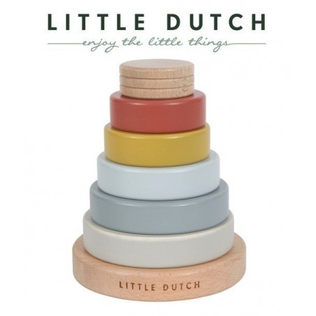 LITTLE DUTCH REINE UND NATURHOLZPYRAMIDE