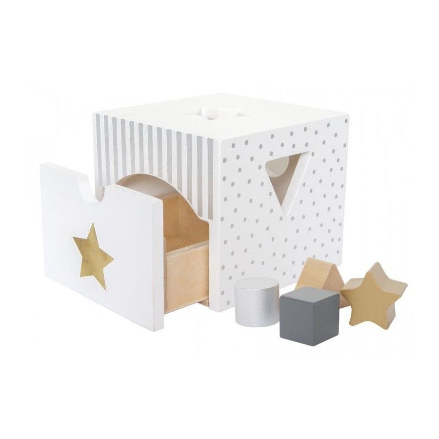 JaBaDaBaDo Sorterare i silverform av trä