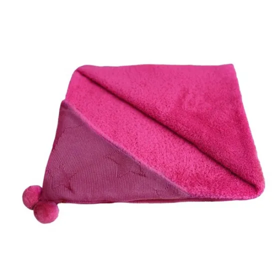 SLEEPEE BEAR 毛毯 FIRST TOUCH SCARLET