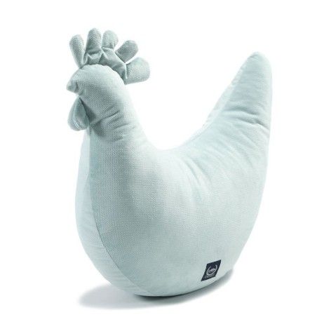 LA MILLOU KUSSEN OMA 'S KIP GEGEVEN - ROOK MINT FLUWEEL