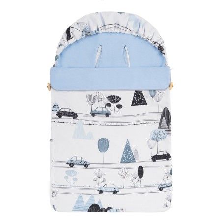 Samiboo - Frühling-Frühling-Sommer-Baumwolle Bambino Blue Baby