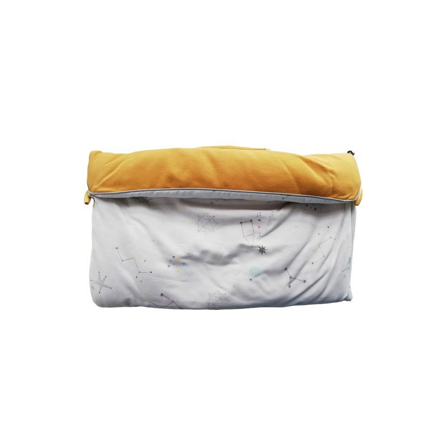 Samiboo - Sleeping bag for spring-summer cotton galaxy mustard