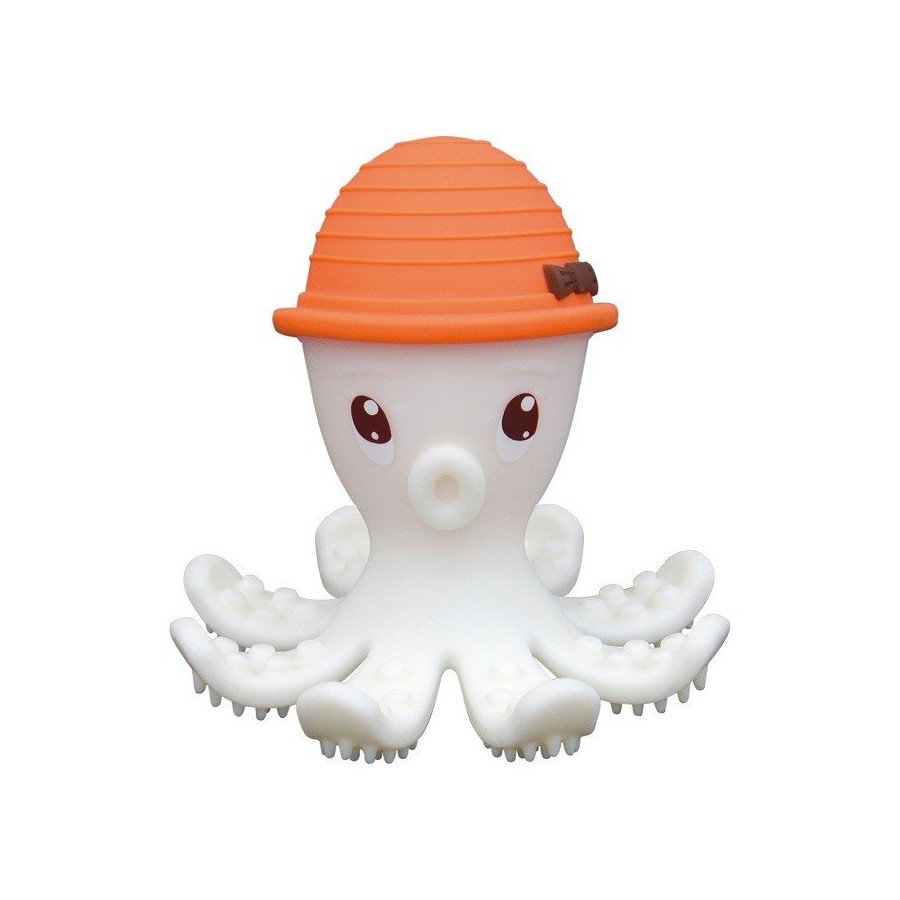 Mombella teether toy Octopus Orange