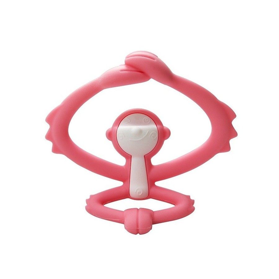 Mombella Beißring Affe Rosa