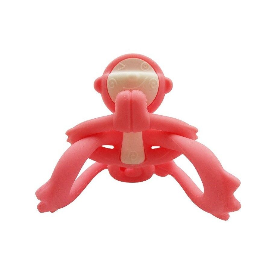 Mombella Beißring Affe Rosa
