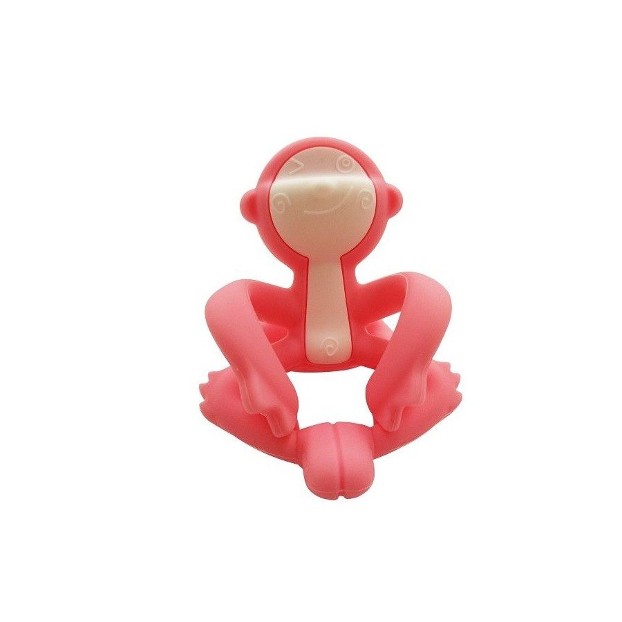 Mombella Beißring Affe Rosa