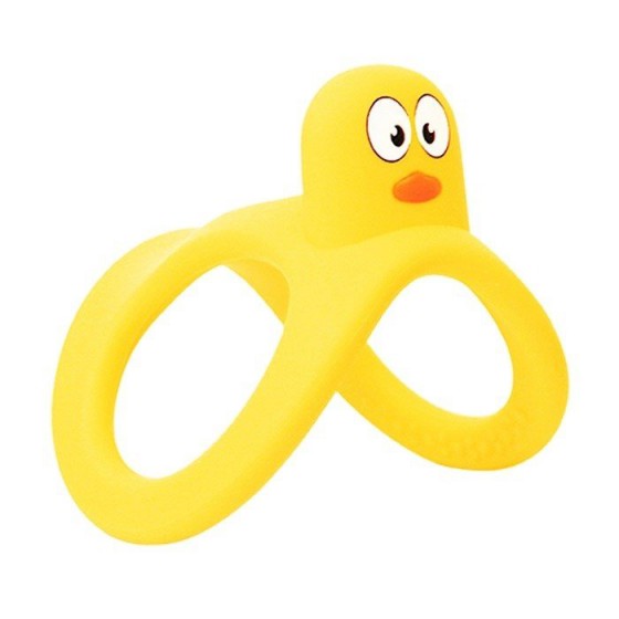Mombella teether toy duck Yellow