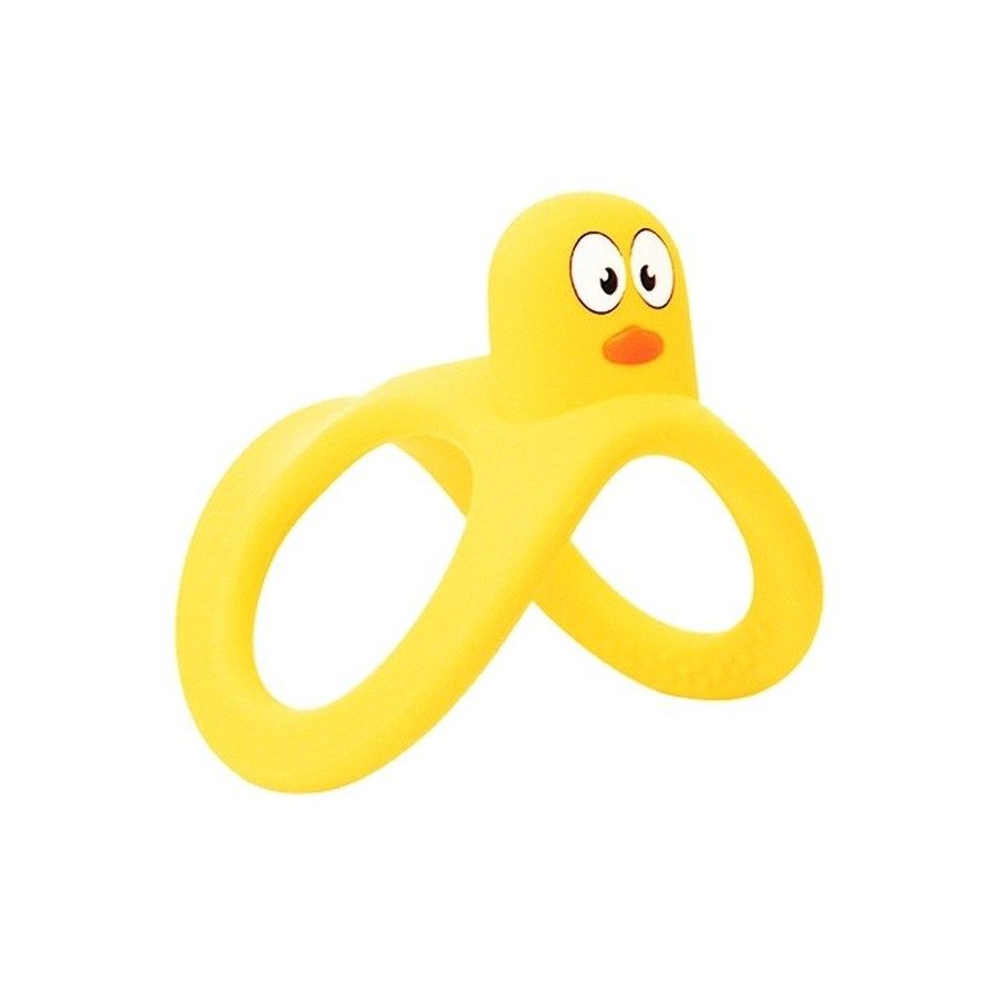 Mombella Bitten by a Yellow Duck Toy