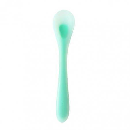 Mombella Spoon Soft Silicone Blue