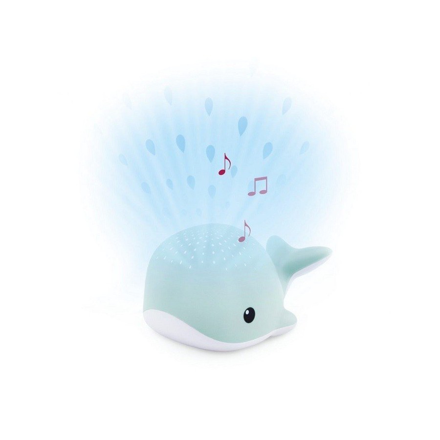 Zazu WALLY Projektor Wieloryb Blue