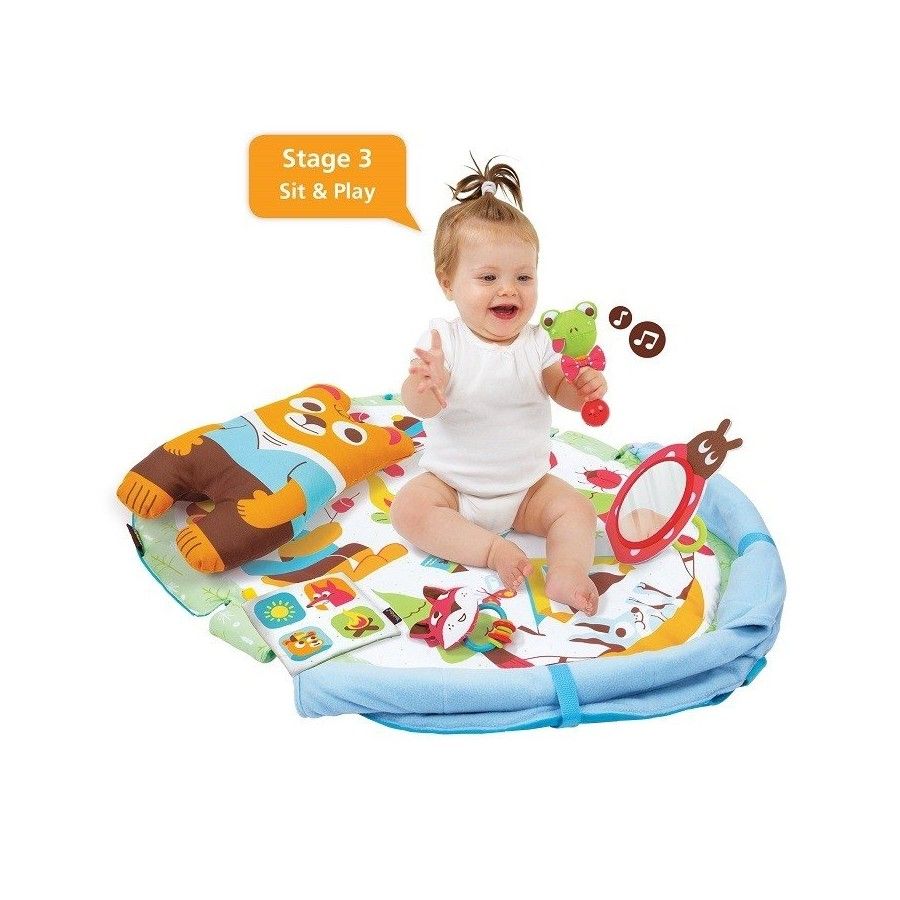 Yookidoo Gymmotion Mat Educational Play Nap