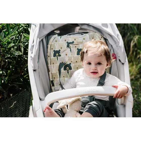 LA MILLOU STROLLER PAD BOHO ROYAL ARROWS LATTE