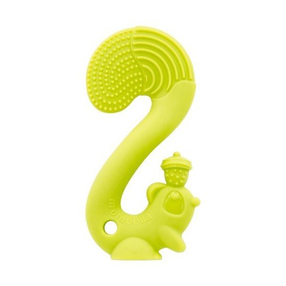 Mombella Gryzak Zabawka Squirrel Green