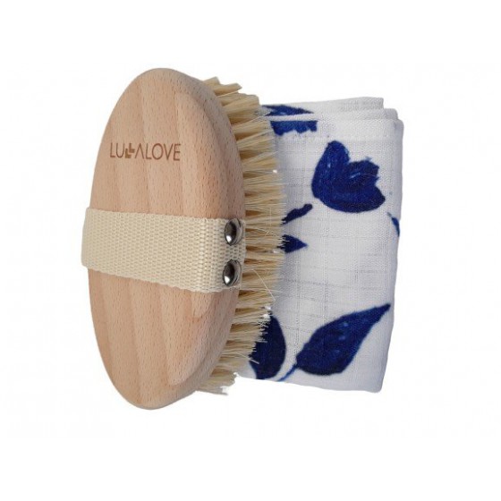 LULLALOVE MASSAGE BRUSH WASHER AND LAND OF MILK AND LOVE