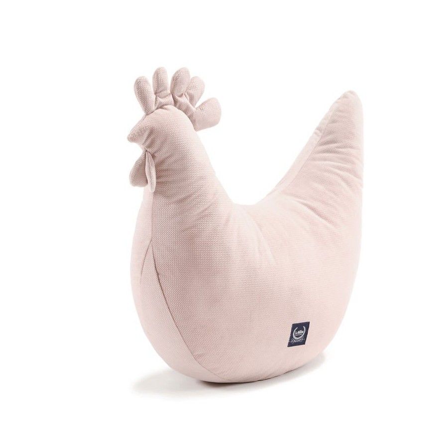 LA MILLOU PODUSZKA KURA BABCI DANY - SMOKE ROSE VELVET