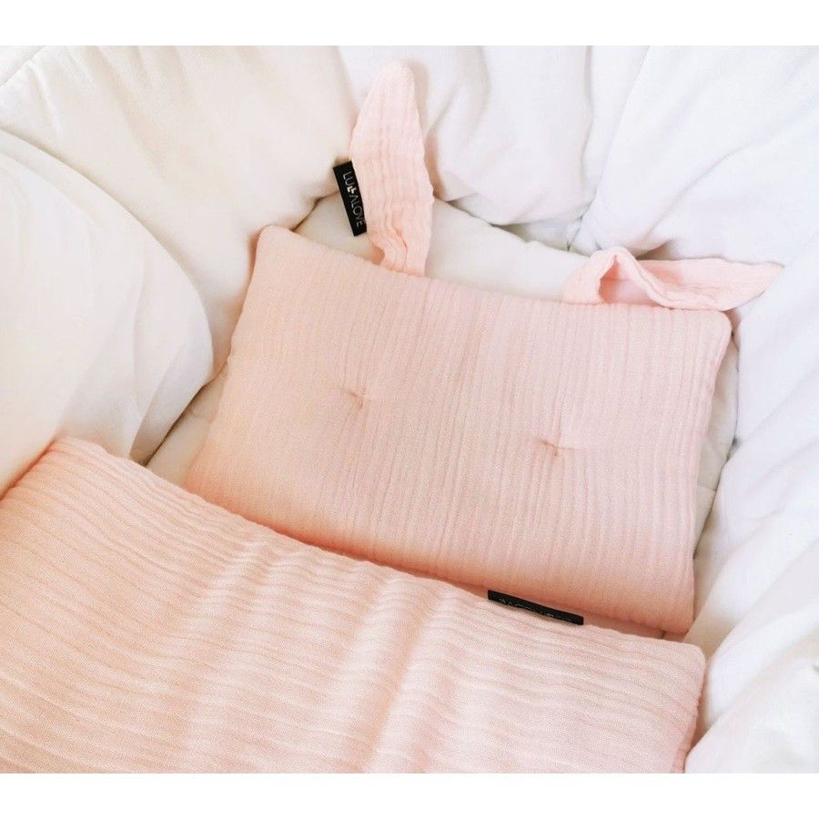LULLALOVE PINK QUARTZ STROLLER COVER