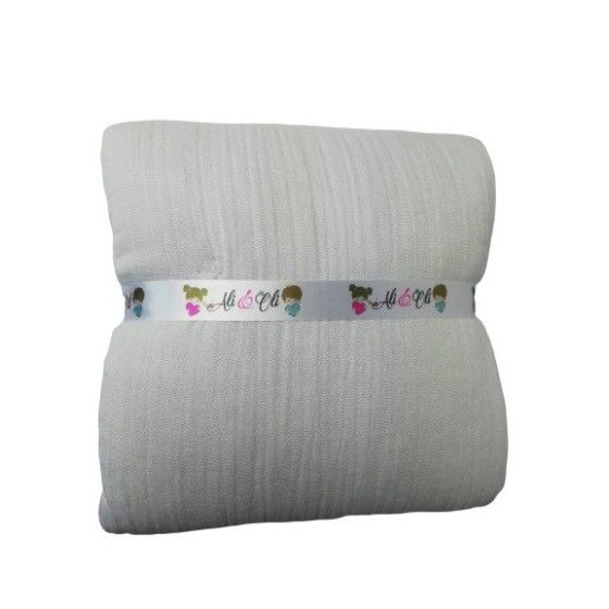 LULLALOVE KOŁDERKA DO WÓZKA ICE GRAY