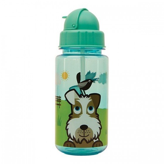 Tum Tum Snorkelling Water Bottle With Dog