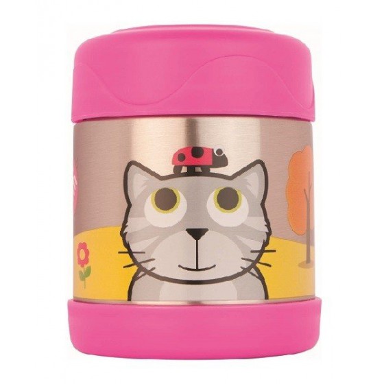 Tum Tum Thermos For Meals Permanent Kitten