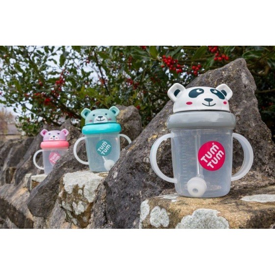 Tum Tum Weany Mug with Pink Betsy Bear Snorkelling