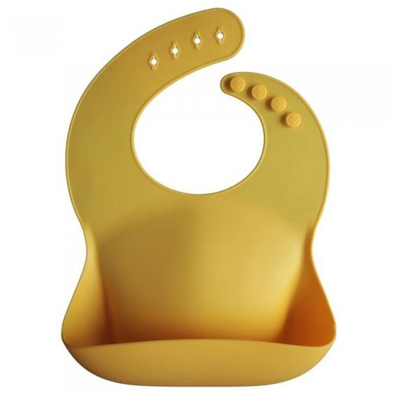 Mushie - saleté de silicone Mineral Yellow