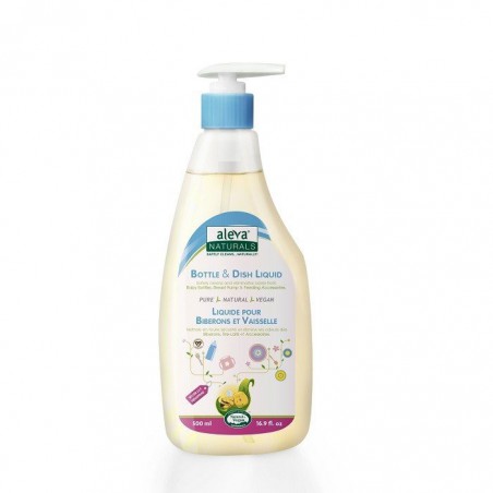 Aleva Lilia Liquide Lavage Bouteilles et Vaisselle