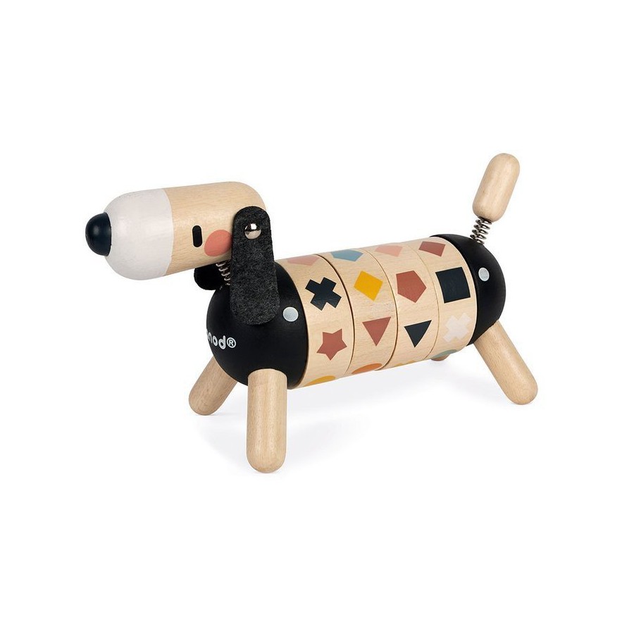 Janod Wooden sorter rotary Dog Sweet Cocoon