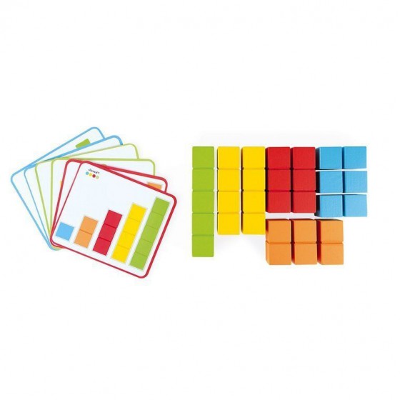 Janod wooden puzzle Learning to count Essentiel