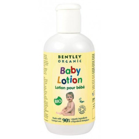 Bentley Organic, Baby Body Milk with chamomile, aloe vera and natural Vitamin E