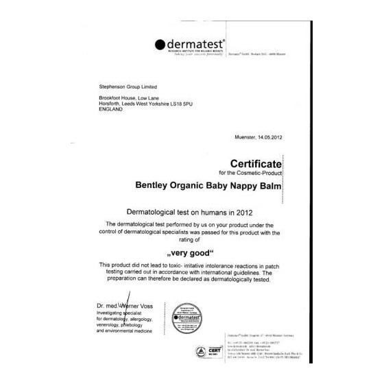 Bentley Organic, Children's Care Lotion ORGANIC Pupy - 100g