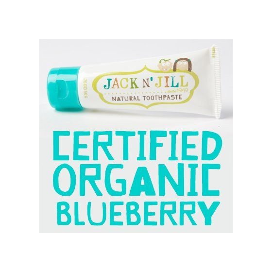 Jack N'Jill, natural toothpaste, organic blueberry and Xylitol