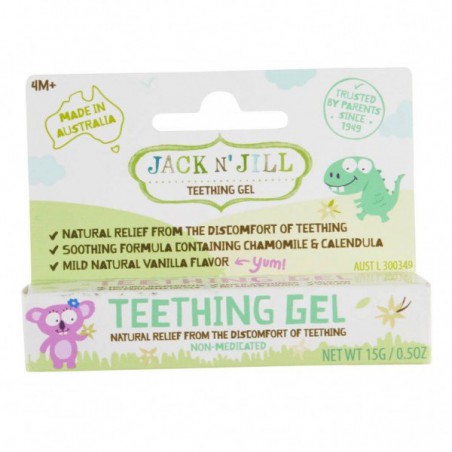 Jack N'Jill, Gel de dentition naturel, 15g