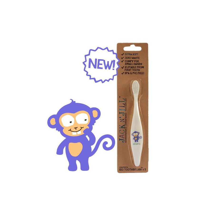 Jack N'Jill BIO Toothbrush Monkey