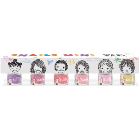 Snails Mini-Nagellack-Set 6-tlg.