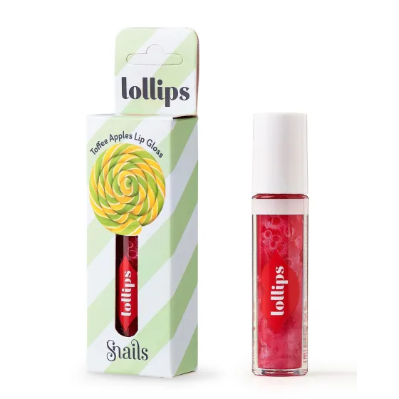 Snails Lollips Gloss - Toffee Apples for children, 3ml