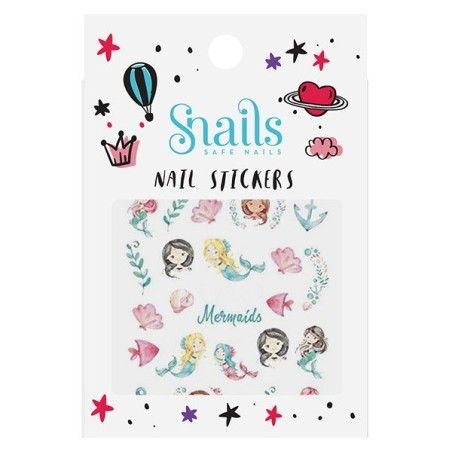 Snails adesivi alle unghie delle sirene