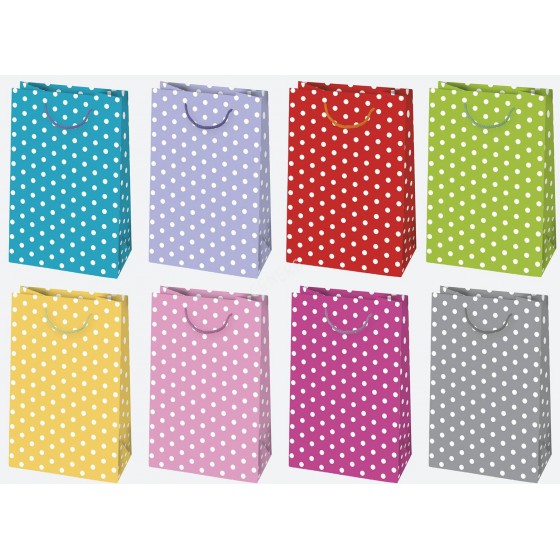 Decorative polka-dot bag 160x240x70